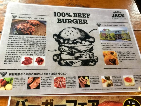 写真：グレイビージャックのハンバーガーのこだわり